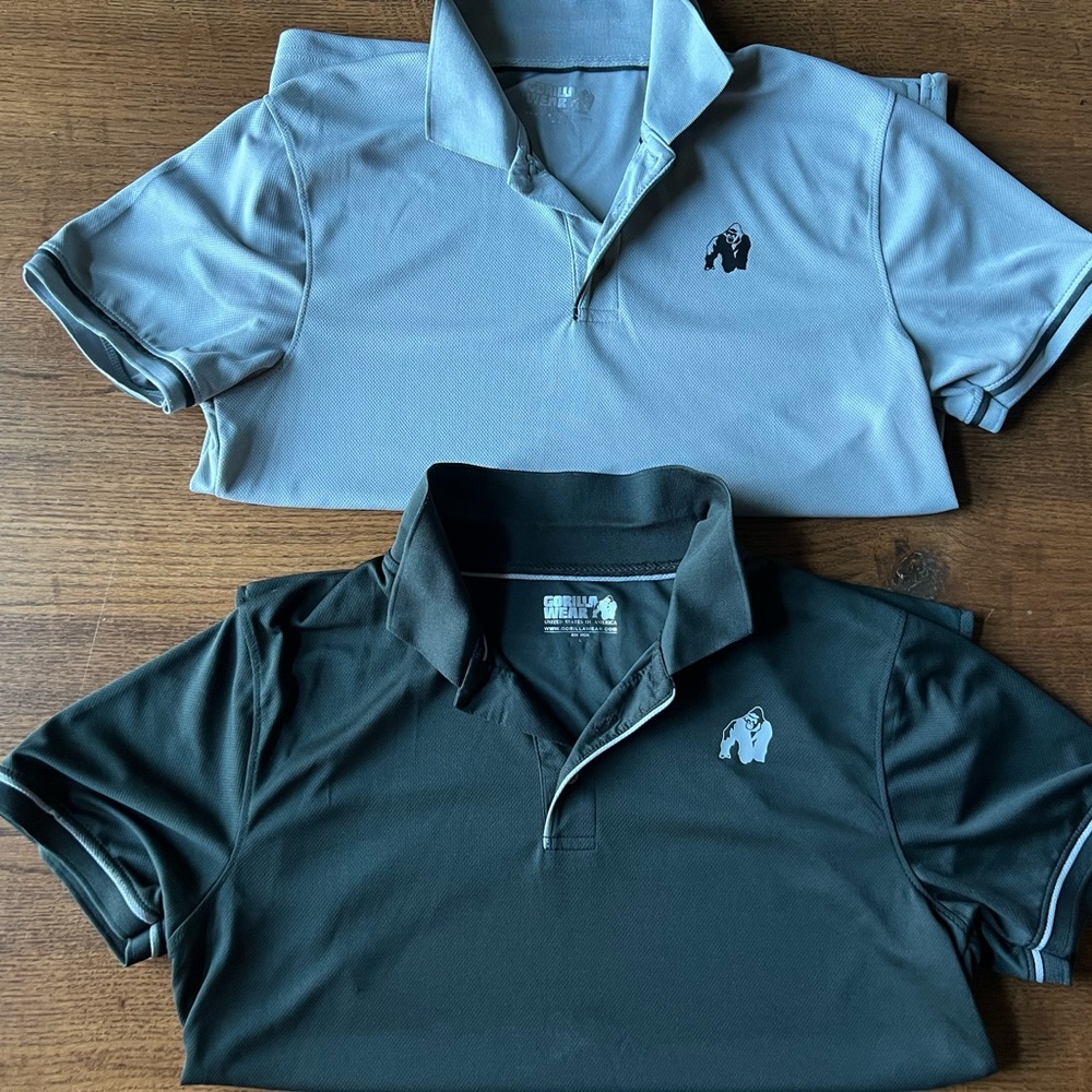 GORILLA WEAR FORBES POLO 2-PACK